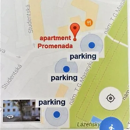 Lägenhet Promenada Poděbrady