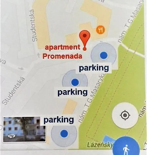 شقة Promenada Poděbrady